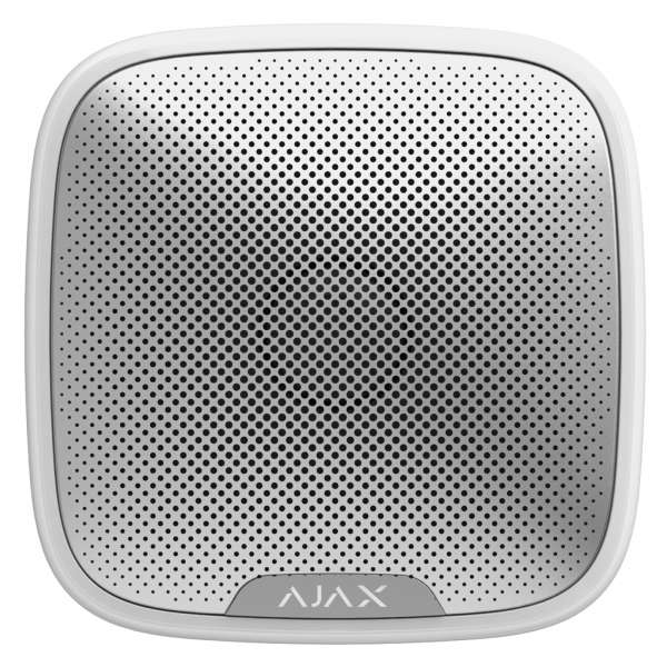 AJAX | Außensirene | LED-Statusanzeige | 85 - 113 dB | Weiß | StreetSiren