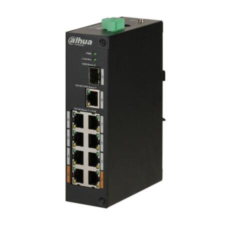 Unmanaged Switch 8 PoE + 2 Gigabit Combo